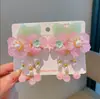Acessórios de Cabelo Infantis Estilo Antigo, Presilha de Cabelo com Borla Estilo Chinês Hanfu para Bebê, Presilha de Cabelo Fofa de Princesa para Fantasia Antiga de Meninas Venda por Atacado