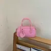 Bolso Pequeño Elegante de Gama Alta para Mujer 2026 Nueva Moda Versátil Bolso Cruzado tipo Almohada Bolso de Mano Exquisito Bolso de Bowling
