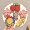 Pinzas para el pelo de bebé, pinzas de tela lindas de dibujos animados que no dañan el pelo, pinzas para el pelo súper lindas para accesorios del pelo de bebé, pinzas para flequillo de pelo corto