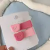 Pinza para el Cabello Rosa Linda Infantil Moño Pinza Pequeña para el Cabello Flequillo Lindo Lateral Pinza de Pato Accesorios para el Cabello Femeninos Dopamina