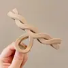 Elegante Pinza para el Cabello con Lazo Estilo Nuevo 2026 para Mujer, Cabello Semirecogido, Pinza de Garra para la Parte Posterior de la Cabeza para Cabello Fino, Sensación de Alta Gama, Pinza de Tiburón