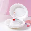 Regalo Creativo Máquina de Café de Manivela Caja de Música Adornos Regalos para Niños Decoraciones de Escritorio para Estudiantes Serie de Cajas de Música