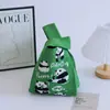 Bolso de Mano de Punto para Mujer Estilo Nuevo, Bolsa de Regalo para Fiesta de Mes Completo de Bebé, Regalo de Cumpleaños, Bolsa de Regalo de Dulces para Boda