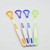 Dispositivo de recubrimiento de lengua para gato Kamel raspador de lengua cepillo de limpieza de doble efecto cepillo para recubrimiento de lengua limpieza bucal cepillo para recubrimiento de lengua