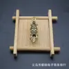 Llavero colgante de stud de diamante mágico de latón, colgante creativo portátil, joyería pequeña