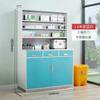 Gabinete de Medicina de Acero, Gabinete de Medicina China y Occidental, Mesa Dispensadora Médica de Acero Inoxidable, Mesa de Preparación de Recetas, Gabinete de Medicina Occidental de Farmacia, Escritorio de Oficina