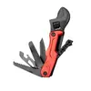 Llave de actividad multifuncional, camping portátil, ajuste multipropósito, herramienta multipropósito al por mayor, llave de acero inoxidable