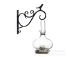 Suporte de planta de parede jardim varanda decoração externa pássaro retrô ferro forjado flor parede rolamento suporte Gancho