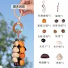 Kit DIY de Sino de Fruta Natural com Borla Sino Semente Bodhi Estilo Natural Pingente de Bolsa Atacado