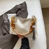 Bolso Chino Nuevo de Gran Capacidad para Mujer 2024 Nuevo Bolso de Hombro Versátil Estilo Nacional Moda Nicho Bolso Pequeño Cuadrado de Axila