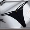 Nuevos T-Pantalones Sexy Sin Marca con Correa de Hebilla de Anillo Ropa Interior Femenina en Forma de T de una Sola Pieza Algodón Puro Entrepierna Transpirable Ropa Interior de Puro Deseo