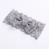 Pinza para el pelo con lazo de encaje de doble capa Diadema para el pelo de bebé Diadema Accesorios para el pelo de niñas Moda Sencilla Pañuelo para la cabeza Fiesta de Cumpleaños