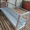 Bebedero para Ovejas, Nuevo Bebedero Largo Engrosado de Material Galvanizado para Alimentación de Ovejas, Fijación con Tornillo Desmontable