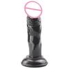 Calça de couro Amazon aparelho de masturbação feminino simulação dildo manual ventosa realista raiz masculina molde invertido pênis atacado