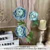 3 Cabezas de Flores de Loto Artificiales, Flores Artificiales, Flores Hechas a Mano para Boda, Flores Artificiales de Seda, Decoración de Paisajismo para Bodas, Arreglo de Piso