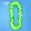 Guirnalda de Flores Hawaianas Engrosada Encriptada Premiación de Reunión Deportiva Colgante del Cuello Barra de Reconocimiento de Reunión Anual Corona de Flores Hawaianas para Actuación