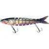 Cebo Luya multi-sección pez cebo duro 8 secciones biónico señuelo falso lápiz Luya 13cm19g perca pez mandarín deformado