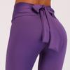 Comércio Exterior Transfronteiriço Europeu e Americano Calça Yoga Bumbum de Pêssego Calça Apertada Amarração Nó Fitness Calça Yoga yyy0013