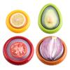 Caja de conservación de frutas y verduras con película transparente sellada, caja de almacenamiento semi-refrigerada para cortar cebollas, caja de almacenamiento para frutas y verduras