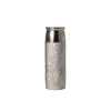 Copo de água isolado de titânio puro de camada dupla, grande capacidade, luxo leve, copo de titânio de alta qualidade para carro, copo de bolso, copo isolado de titânio portátil para atividades ao ar livre