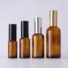 5/10/15/20/30/50/100ml Frasco Spray Marrom Frasco de Óleo Essencial Frasco de Loção Frasco Recarregável Frasco de Óleo Essencial Frasco de Perfume