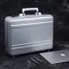 Suministro puntual portátil aleación de magnesio y aluminio caja de magnesio y aluminio con contraseña maletín integrado caja de muestras para exhibición de instrumentos