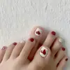 Adesivos de Unha do Pé Elegantes e que Realçam a Pele, Venda Quente Transfronteiriça, Adesivos de Unha do Pé Removíveis, Unhas para Pés para Venda no Atacado