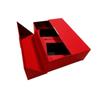 Caja de Regalo de Doble Puerta de Alta Gama Personalizada Caja Vacía Roja Caja de Embalaje para Regalo Souvenir de Cumpleaños Boda Caja de Regalo Folio