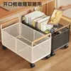 Estante de almacenamiento para mochilas escolares, carrito de oficina móvil debajo del escritorio, carrito pequeño de gran capacidad, estante de almacenamiento de libros y bocadillos para el hogar, estantería