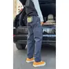 Pantalones Cargo Rectos Ajustados Impermeables de Secado Rápido para Hombre de Verano Pantalones Softshell para Senderismo y Montañismo al Aire Libre