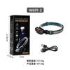 Amazon USB recargable impermeable doble fuente de luz para correr de noche, montar, linterna frontal para exteriores, senderismo, camping, sensor de cabeza