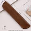 Estuche de Pluma Simple de PU de Colores Estuche Protector para Lápiz Óptico Apple Bolsa Pequeña Portátil para Plumas Estuche Protector de Papelería