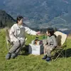 Silla lunar personalizada para exteriores, taburete de pesca portátil, reclinable para camping, picnic, bocetos, playa, silla plegable al por mayor