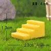 Micro-paisaje mini adornos pequeños creativos simulación antigua moderna escalón de piedra jardinería bonsái paisajismo resina artesanías