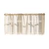 Producto terminado: cortina corta estilo japonés Jomon, sencilla, con barra para cortina corta, para sala de estar, dormitorio y estudio.