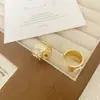 Pendientes Vintage de Moda Pendientes Versátiles de Nicho Pendientes Estilo Chanel para Mujer Lujo Ligero Gama Alta Artículo Popular de Tiktok