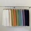 Estilo Coreano Ruiyi de Guangzhou, ¡Múltiples Colores para Elegir! Falda Casual Suelta de Algodón y Lino Cómoda Línea A para Mujer Verano 2026