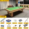 Mesa de Billar Cuatro en Uno, Multifuncional, Automática, Para Uso Doméstico, Interior, Tipo Estándar, Mesa de Tenis de Mesa Estilo Americano para Adultos, Dos en Uno