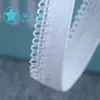 Acessórios para Peças Íntimas Renda Elástica Buraco Largo Dente Grande Flor de Coroa Oito Botões Triângulo Malha Jacquard Banda Elástica