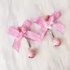 Clip de pecho sexy alternativo suministros cuadros rosas lazo hombres y mujeres entrenamiento Campana lindos juguetes de abuso de pecho
