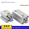 Cilindro SSA16 Tipo Airtac Cilindro de Ação Simples SSA16-5 10 15 20 25 30 40 50