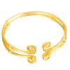 Pulseira Bracelete Aro Fino Ouro Fino Feito à Mão Black Myth Wukong Jogo Envolvente Ruyi Xiangyun Joia de Jogo Pulseira
