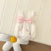 Ropa de bebé recién nacido, ropa de verano, mono de niña, verano, princesa fina, bordado, bolso bandolera con flores, ropa de pedo