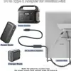 Cable Adaptador de Conversión de Mini Energía Tipo-C Macho a CC Hembra Ethernet de Venta Caliente Transfronteriza de Amazon