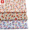 Tela de Algodón Estampada de 40 Hilos, Patrón Pequeño Floral de Rosas, Ropa para Mujer y Niños, Vestido, Ropa de Bebé, Tela para Manualidades, Al por Mayor en Stock