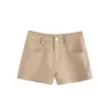 Shorts Jeans de Cintura Alta, Corte Evase Relaxado, Estilo Hot Girl, Slim Fit, Elástico, Que Molda o Quadril, Shorts Feminino Versátil