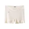 Shorts de Seguridad y Ropa Interior de Seda de Hielo Ultra Delgados de Verano Dos en Uno Tallas Grandes Sin Costuras de Cintura Alta Control de Abdomen Boxer Shorts Anti-Exposición