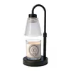 Lámpara de luz ambiental estilo nórdico, lámpara de vela derretida, lámpara de aromaterapia, ambiente romántico, lujo ligero, sensación de alta gama, lámpara de mesa, luz de noche, lámpara de cera derretida, hierro