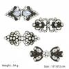 Hebilla de Broche Retro China para Chal de Mujer, Hebilla Creativa Hueca para Pañuelo de Seda, Hebilla Decorativa para Cinturón de Ropa de Viaje, Broche Antideslizante