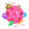 Molde de silicona para hacer conchas, estrellas de mar y caracolas, con pegamento para pegar, molde decorativo para pastel de chocolate y azúcar, herramienta para doblar azúcar